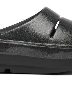 Alternative view of Women's OOmega OOahh Stacked Sandal - Black Sparkle