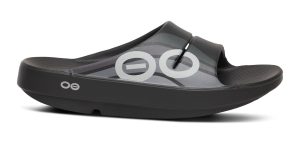 Alternative view of Men's OOahh Sport Slide Sandal - Black Wave
