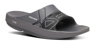 BAUER/OOFOS Women's OOahh Sport Slide Sandal – Slate