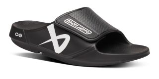 BAUER/OOFOS Women's OOahh Sport Flex Sandal – Black